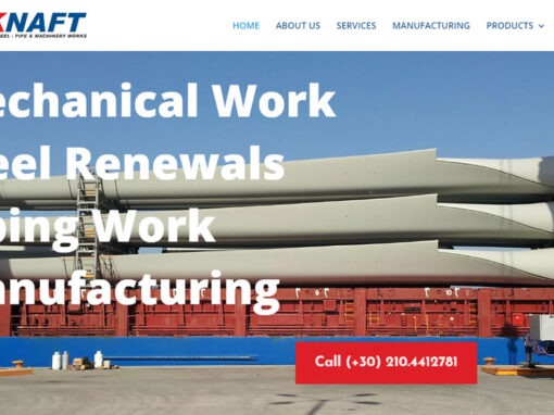General Ship Repairs website for meknaft.gr