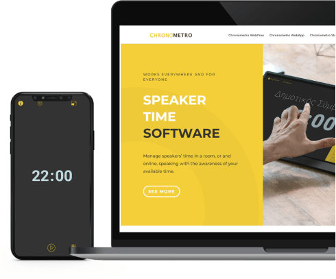 CHRONOMETRO, Speaker Time Software