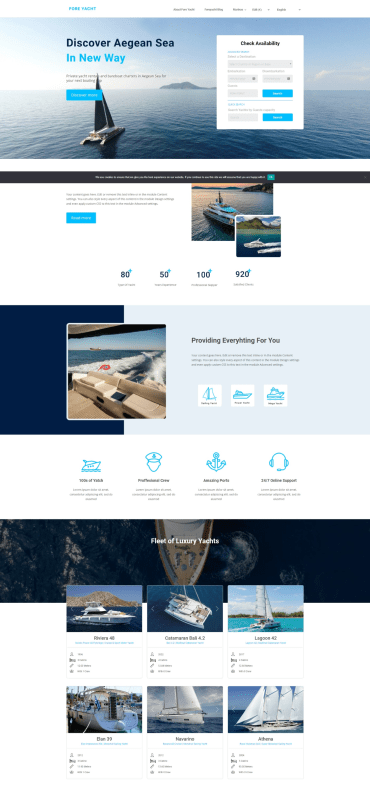 foreyacht full homepage