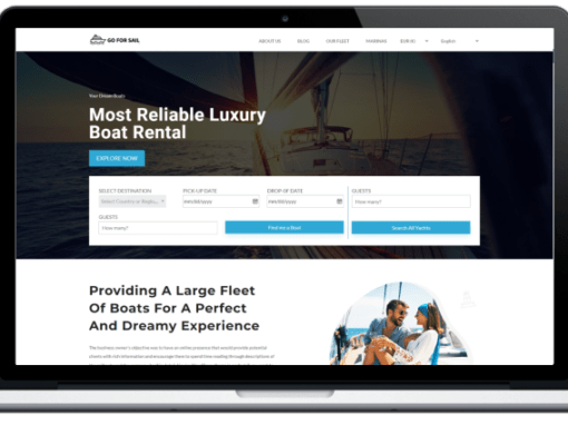 GOFORSAIL, Yacht Chartering Website