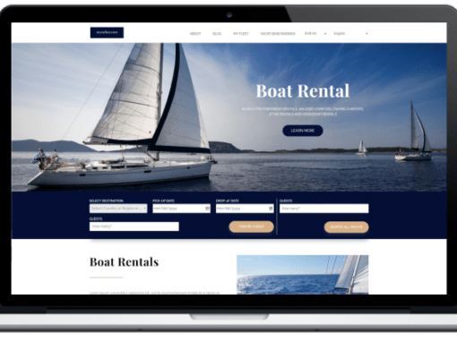 MYSAILON, Yacht Chartering Website